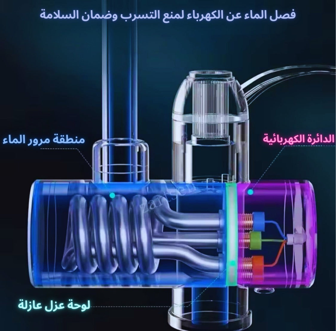صنبور التسخين الفوري للماء